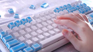 ASMR 15 Keyboards Typing Sounds 2H for Studying amp Works🌞 Lubed Custom Keyboards [upl. by Ellinej]