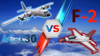 【ゆっくり】AC130とF2を戦わせてみたｗｗｗ【KSP】AC130 vs F2 battle [upl. by Enelrahs]