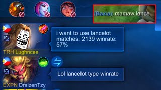 LANCELOT FAKE WINRATE [upl. by Apilef]