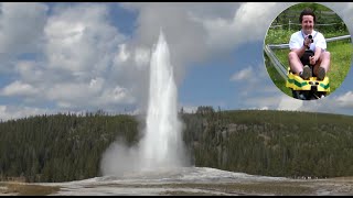 Old Faithful Geyser  Yellowstone National Park HD [upl. by Goldman853]