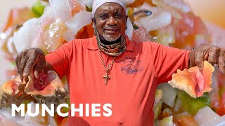 The Conch King of the Bahamas  Street Food Icons [upl. by Owens407]