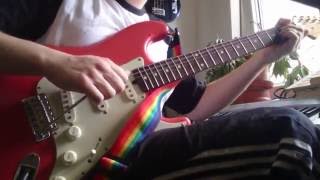 Mike Oldfield  Amarok  Fast Waltz   solo for stratocaster [upl. by Mairhpe]