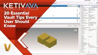 20 Essential Vault Tips Every User Should Know  Autodesk Virtual Academy [upl. by Babette]