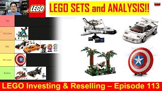 LEGO Investing and Reselling DATA Tier List 30 Retiring 2024 Sets Analyzed [upl. by Lirrad]