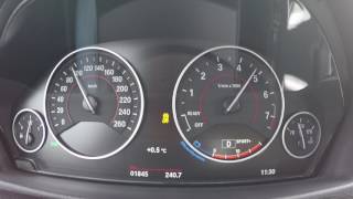 2016 BMW 330i xDrive 252 HP Acceleration 0100 [upl. by Eycats]