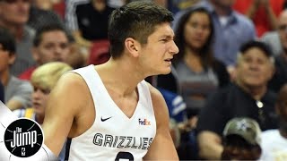 Grayson Allen picked up 2 flagrants in 8 seconds got ejected from summer league game  The Jump [upl. by Noiro404]