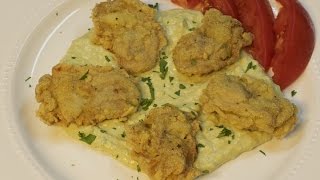 Fried Oysters with Michaels Home Cooking [upl. by Boylston814]