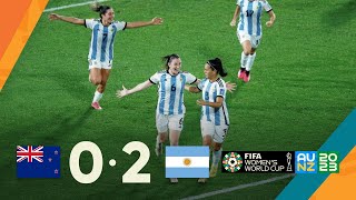 Partido Amistoso Argentina 2 Vs Nueva Zelanda 0  Fútbol Femenino [upl. by Heinrick336]