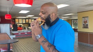 Hardees NEW Spicy Western Bacon Cheeseburger  SMASH or PASS [upl. by Brindell97]