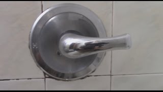 How To Fix A Leaking Single Handle Bathtub Faucet Quick And Easy [upl. by Farlie]