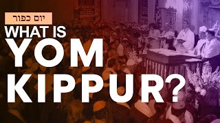 What is Yom Kippur The Jewish High Holiday [upl. by Yrnehnhoj]