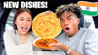 Eating Indian Food Dishes That Weve Never Tried Before INDIAN FOOD MUKBANG [upl. by Liebman]