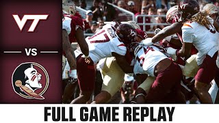 Virginia Tech vs Florida State Full Game Replay  2023 ACC Football [upl. by Beverlee]