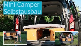 MiniCamper im Selbstausbau  Peugeot PartnerCitroen Berlingo [upl. by Nodaj]