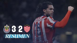 CHIVAS 32 NECAXA J13  FEROZ REMONTADA del REBAÑO [upl. by Dibbell]