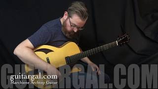 Marchione Used Archtop at Guitar Gallery [upl. by Linette]