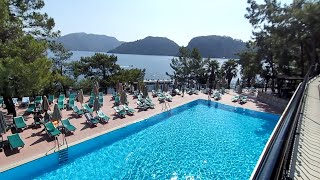 ТУРЦИЯМАРМАРИСИЧМЕЛЕРMARMARIS PARK HOTEL 4 ОБЗОР ОТЕЛЯICMELERSITELERTURUNCKUMLUBUKHISARONU [upl. by Sawyer258]