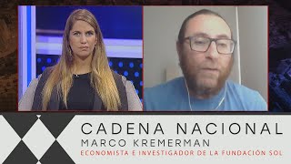 Aumento de la pobreza en Chile ¿Cómo ha influido la pandemia  Marco Kremerman en CadenaNacional [upl. by Cyrus724]