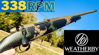 Magnum Power AND UltraLight The Weatherby Mark V Backcountry 20 in 338 RPM [upl. by Wieren]