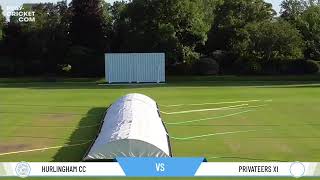 ECB Friendly  The Hurlingham Club XI v Privateers CC [upl. by Ennaitsirhc]