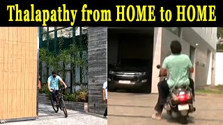 Thalapathy Vote Casting  From HOME to HOME FULL VIDEO  MASS ENTRY actorvijay thalapathi [upl. by Niamrahc562]