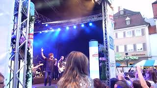 Max Giesinger  Live  Einer von 80 Millionen  Reutlingen 19062016 [upl. by Haorbed]