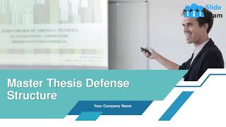 Master Thesis Defense Structure Powerpoint Presentation Slides [upl. by Rind]