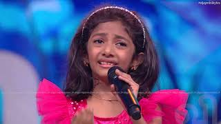 Sowkiyama Kannae Song by MeghnaSumesh 😍 SuperSingerJunior [upl. by Garlanda]