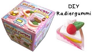 DIY Radiergummi selber machen Kuchen  Anielas Fimo [upl. by Yroggerg]