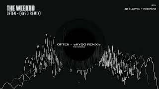 The Weeknd  Often Kygo Remix 8D Slowed  Reeverb [upl. by Schroder169]