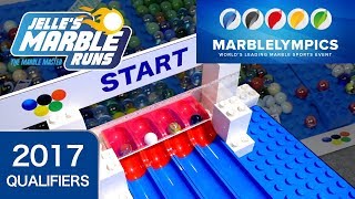 Marble Race Marble League 2017 Qualification [upl. by Nahrut760]