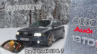 19 TDI 131 KS TROSI 10L PO GRADU   neocekivana potrosnja  😱 [upl. by Atilrahc]