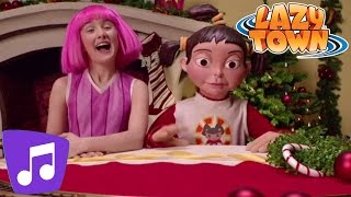 Lazy Town  I Love Xmas Music Video [upl. by Pattani]