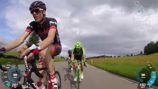 Tour de Suisse Challenge 2016 Stage 2 Morgarten Memorial HD Highlights [upl. by Soule]