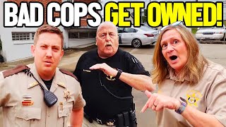 Corrupt Cops Get Absolutely SCHOOLED By Informed Citizens [upl. by Sioled]