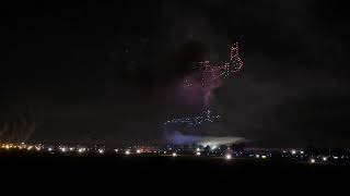 Night Airshow at AirVenture Oshkosh 2024 [upl. by Cybil]