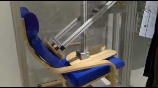 IKEA chair testing machine [upl. by Timothy]