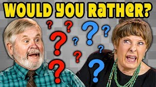 WOULD YOU RATHER Elders React Gaming [upl. by Iorio937]