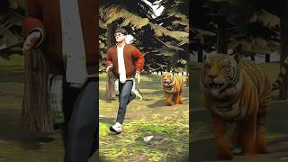 How To Survive Tiger Attack3D Animationshorts [upl. by Humbert]