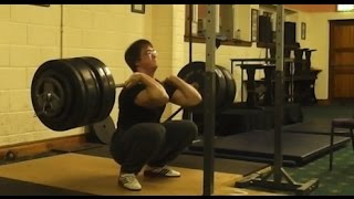 230kg507lbs Front Squat 95kg [upl. by Attelra588]