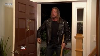 List This  Hot Head Moments No 1 Triple H breaks into [upl. by Ynneg]