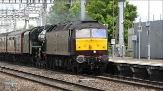 47812 amp 44871 on The Royal Duchy ECS 270724 [upl. by Ecirahs]