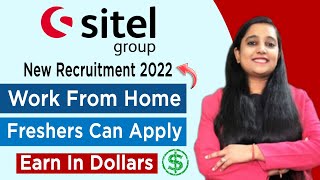 Sitel Recruitment 2022  Work From Home Jobs  Sitel Interview Process  Fresher Jobs  Jobs 2022 [upl. by Fermin]