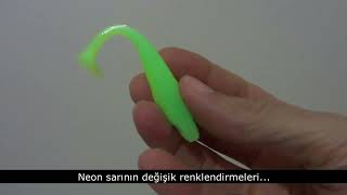 El yapımı silikon balık 2022  Handmade Soft Lure 2022 [upl. by Giles544]