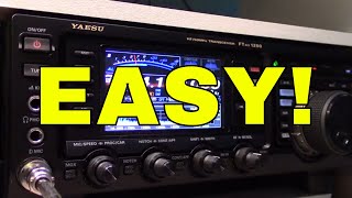 Yaesu FTdx1200 working some easy DX [upl. by Ecila469]