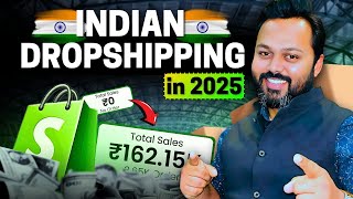 Indian Dropshipping With Shopify  Dropshipping Full Course 2025 [upl. by Itoyj49]