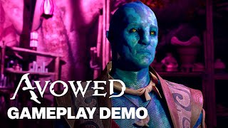 31 Minutes of Avowed Live Gameplay Demo  gamescom 2024 [upl. by Sdlonyer]