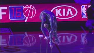 Sofie Dossi Live  the Los Angeles Staples Center 02112016 [upl. by Abehsat816]