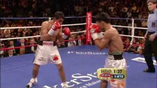 Pacquiao vs Morales III Round 3 [upl. by Arimak]