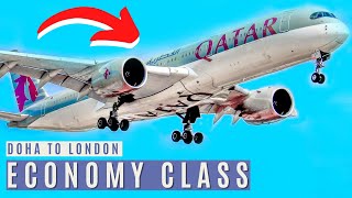 Flying QATAR AIRWAYS Economy Class B777300ER Worlds BEST Economy [upl. by Hnirt]